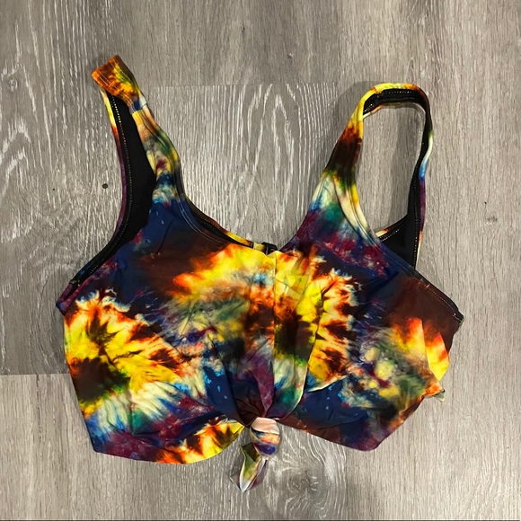 Rainbow Bikini Top - Picture 1 of 2